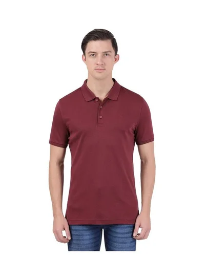JOCKEY 3912 Men Super Combed Cotton Rich Solid Half Sleeve Polo T Shirt